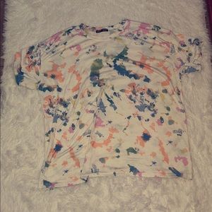 Tie-Dye White Tee
